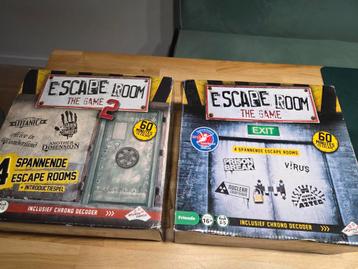 Escape Room The Game - Deel 1 & 2 beschikbaar voor biedingen