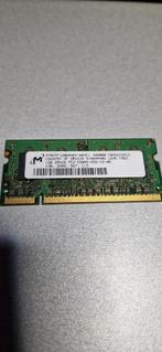Micron 1GB DDR2-667, Computers en Software, RAM geheugen, 1 GB of minder, Gebruikt, Ophalen of Verzenden, Laptop