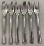 WMF 90 Den Haag 6x Verzilverde Dinervork Vork Vorken Set, Ophalen of Verzenden, Zo goed als nieuw, Zilver