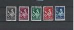 313-317 kinderzegels 1938, Postzegels en Munten, Postzegels | Nederland, Ophalen of Verzenden, T/m 1940, Gestempeld