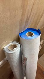 Bouw folie | damp open en damp dicht | halve rol van beide, Doe-het-zelf en Verbouw, Zeil en Folie, Ophalen, Zo goed als nieuw