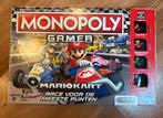 Monopoly - Gamer - Mario Kart, Hobby en Vrije tijd, Gezelschapsspellen | Bordspellen, Drie of vier spelers, Ophalen of Verzenden