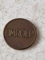 Penning OMROEP Hilversum, Postzegels en Munten, Penningen en Medailles, Ophalen of Verzenden, Overige materialen