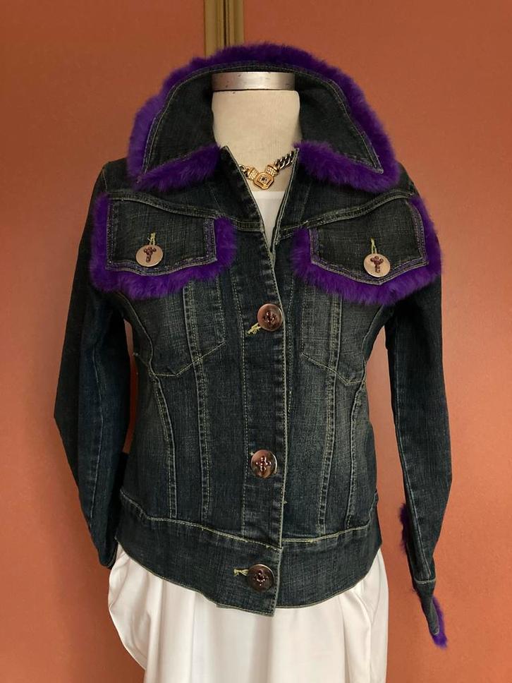 Nieuw Spijker jasje jack F&2 blauw S valt 38/40 😍mooi💜👌🌸, Kleding | Dames, Jassen | Zomer, Nieuw, Maat 38/40 (M), Blauw, Verzenden