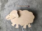 Houten Schaap Lamp, Ophalen, Zo goed als nieuw, Hout