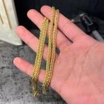 Prachtige 14 karaats gouden vossenstaart ketting, Ophalen of Verzenden, Nieuw, Goud