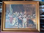Rembrandt nachtwacht borduur schilderij, Antiek en Kunst, Ophalen of Verzenden