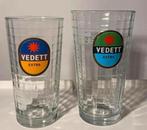2x Bierglas van Vedett extra.H14,5 + 15,5 cm. 25 cl + 33 cl., Ophalen of Verzenden, Zo goed als nieuw, Glas of Glazen, Duvel