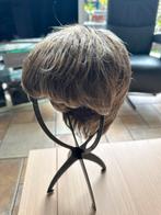 Korte haarstuk/pruik dames model echt haar, Ophalen, Nieuw, Pruik of Haarverlenging