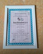 Disney kado, aandeel, Verzamelen, Ophalen of Verzenden, Zo goed als nieuw, Plaatje of Poster