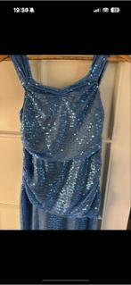Lichtblauwe galajurk - Maat S - Zo goed als nieuw, Kleding | Dames, Jurken, Ophalen of Verzenden, Zo goed als nieuw, Maat 36 (S)