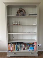 Landelijke houten boekenkast, Ophalen, Met plank(en), Gebruikt, 100 tot 150 cm