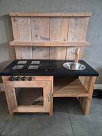 steigerhouten keukentje, Kinderen en Baby's, Speelgoed | Houten speelgoed, Ophalen, Gebruikt, Meubelstuk of Keukentje