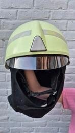 MSA brandweerhelm "glow in the dark", Ophalen of Verzenden, Gebruikt