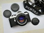 Asahi Pentax ME + SMC Pentax-M 50/2,0, Ophalen of Verzenden, Zo goed als nieuw, Spiegelreflex, Pentax