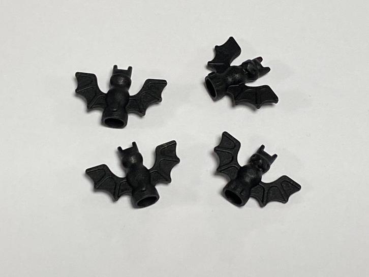 Partij Lego 4x zwarte vleermuizen / bat, Kinderen en Baby's, Speelgoed | Duplo en Lego, Nieuw, Lego, Losse stenen, Ophalen of Verzenden