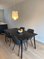 eettafel en stoelen, Huis en Inrichting, Tafels | Eettafels, Ophalen, 50 tot 100 cm, 150 tot 200 cm, Modern