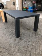 MDF Eetkamertafel/buro, zwart krijtbord verf, mat, 200x100, Ophalen of Verzenden, Gebruikt, Rechthoekig