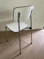 4 Brabantia Formica Stoelen - Vintage Design, Huis en Inrichting, Stoelen, Gebruikt, Wit, Ophalen of Verzenden, Vier