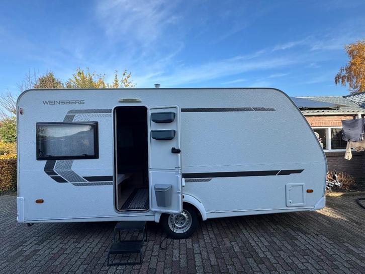 Caravan weinsberg cara two 450 fu, Caravans en Kamperen, Caravans, Particulier, tot en met 4, 1000 - 1250 kg, Rondzit, Overige merken