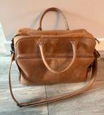 Luiertas schoudertas MicMacBags buffel leder cognac, Ophalen, Gebruikt, Schoudertas