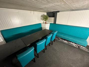 3 stuks horeca restaurant bank wandbank eetkamerbank 277 cm beschikbaar voor biedingen
