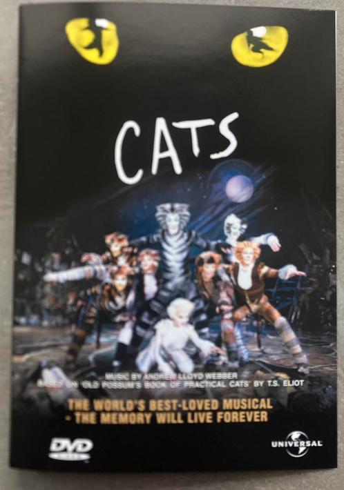 DVD musical CATS london 1981, Cd's en Dvd's, Vinyl | Rock, Zo goed als nieuw, Overige genres, Ophalen of Verzenden