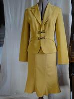 Blazer met rok, okergeel, maat 38, Bodyright, Maat 38/40 (M), Kostuum of Pak, Verzenden, Geel