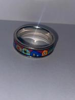 FREYWILLE ring – Street Rivers – Hommage à Hundertwasser, Gebruikt, Ophalen of Verzenden, 17 tot 18, Dame