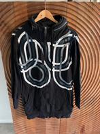 Zwarte Adidas hoodie met retro grafische print, Kleding | Dames, Adidas, Zwart, Maat 42/44 (L), Ophalen of Verzenden