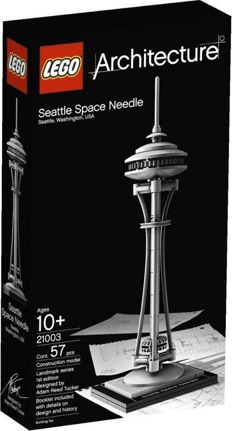 Lego Seattle Space Needle - 21003, Kinderen en Baby's, Speelgoed | Duplo en Lego, Gebruikt, Lego, Complete set, Ophalen of Verzenden