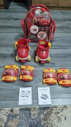 Disney Cars verstelbare rolschaatsen + bescherming, Ophalen of Verzenden, Verstelbaar, Gebruikt, Kinderen