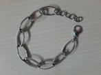 Edelstalen armband, Sieraden, Tassen en Uiterlijk, Armbanden, Ophalen of Verzenden, Zo goed als nieuw, Zilver, Staal