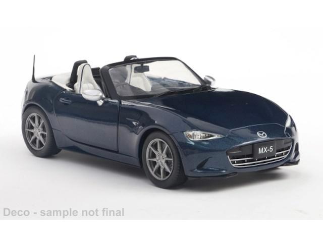 Mazda MX 5 2019 Blauw Modelauto 1/24 Whitebox Nieuw, Hobby en Vrije tijd, Modelauto's | 1:24, Nieuw, Auto, Overige merken, Ophalen of Verzenden