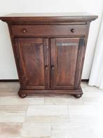 Mooie eiken kast met lade en 2 deuren, Ophalen, 25 tot 50 cm, Minder dan 150 cm, 150 tot 200 cm