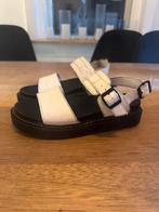 Steve Madden sandalen. Slippers. Zwart wit. Maat: 36, Kleding | Dames, Schoenen, Zwart, Steve Madden, Zo goed als nieuw, Sandalen of Muiltjes