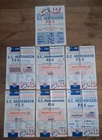 7 Wedstrijdaankondigingen Heerenveen - PSV., Ophalen of Verzenden, Gebruikt, PSV