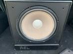 REL Subwoofer - Krachtige Bass Q100E niet getest, Gebruikt, Subwoofer, 60 tot 120 watt, Ophalen