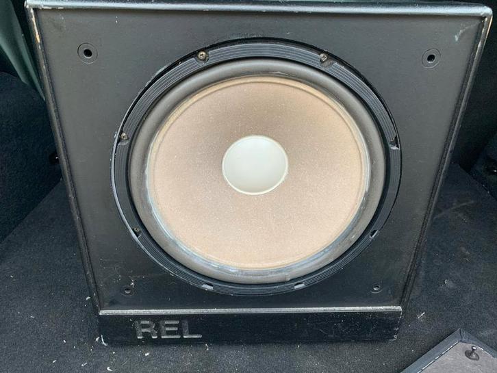 REL Subwoofer - Krachtige Bass Q100E niet getest, Audio, Tv en Foto, Luidsprekers, Gebruikt, Subwoofer, 60 tot 120 watt, Overige merken