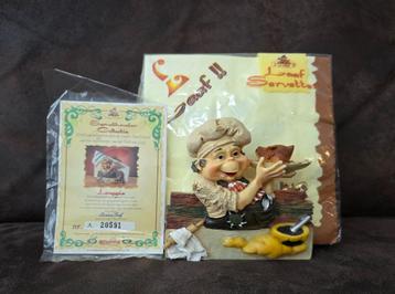 Efteling Laaf “Lappie” – Servettenhouder Laaf –Met paspoort! beschikbaar voor biedingen