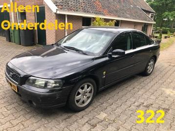 Onderdelen Volvo S60 2.4 Benzine Automaat Zwart 2004 beschikbaar voor biedingen