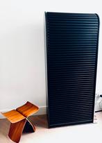 Prachtige zwarte Pastoe Amsterdammer roldeurkast, Ophalen, 50 tot 100 cm, Overige houtsoorten, 150 tot 200 cm