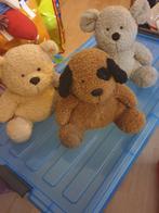 3 dieren knuffels hema. Muis, beer en hond, Ophalen of Verzenden, Zo goed als nieuw, Beer