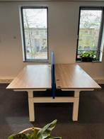 Dubbel Bureau met Scheidingswand, Huis en Inrichting, Bureaus, Ophalen, Zo goed als nieuw