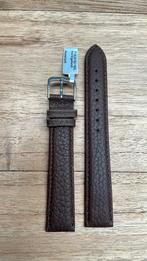Horlogeband 18mm XL bruin, Sieraden, Tassen en Uiterlijk, Overige Accessoires, Nieuw, Ophalen of Verzenden