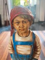 Jongen met hondje antiek, Antiek en Kunst, Ophalen of Verzenden