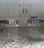 2 glazen koffiekannen D.E. techni vorm, Huis en Inrichting, Keuken | Keukenbenodigdheden, Ophalen, Zo goed als nieuw