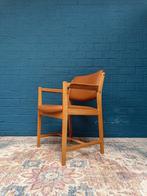 Vintage IKEA fauteuil bureaustoel, jaren '60, Zweeds design, Ophalen, Gebruikt, 50 tot 75 cm, Hout