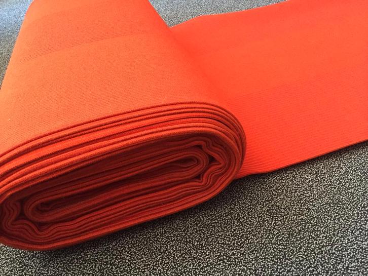 Gordijnstof Ploeg 120 cm br.- lap stof retro vintage NIEUW, Hobby en Vrije tijd, Stoffen en Lappen, Nieuw, Overige materialen