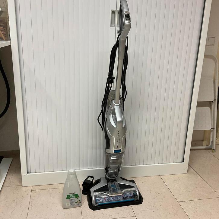 Elektrische vloerreiniger Bissell Crosswave dweilen / zuigen, Witgoed en Apparatuur, Stofzuigers, Zo goed als nieuw, Ophalen